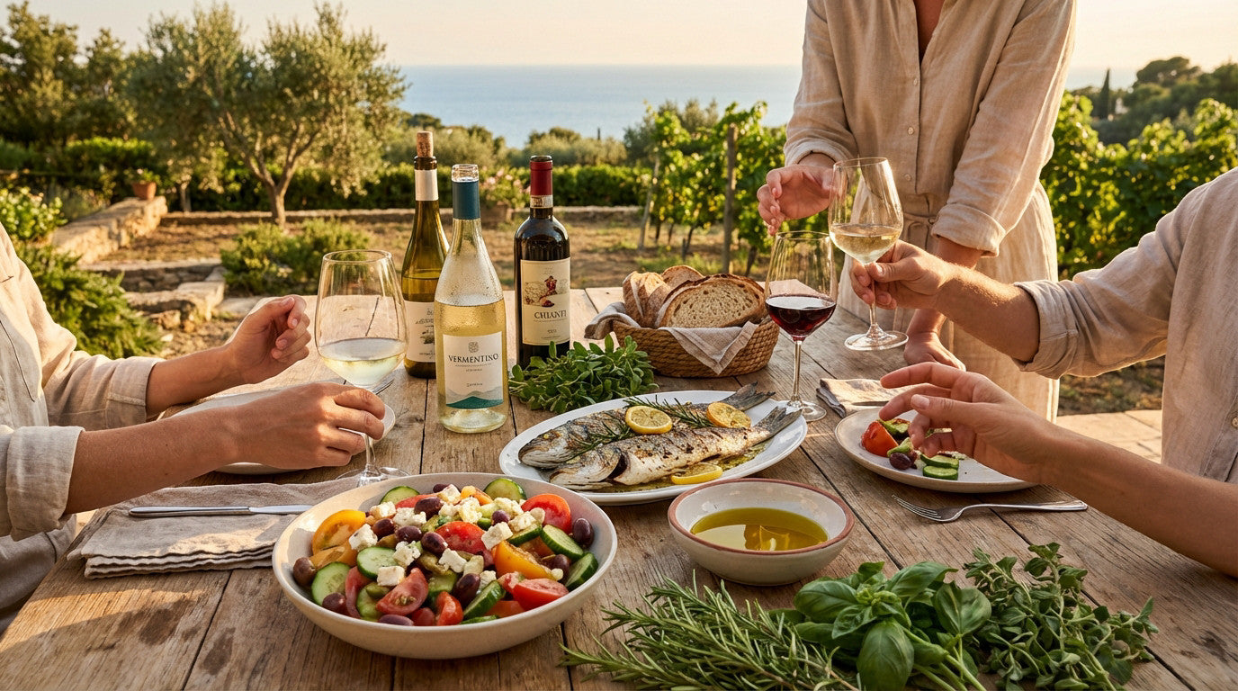 Vin méditerranéen | Guide des accords parfaits 2026 – ALTCELLARS
