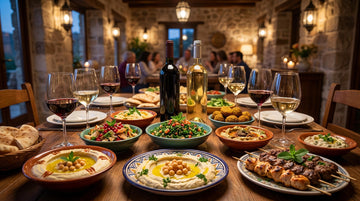 Accord mets libanais vin : l'alliance parfaite